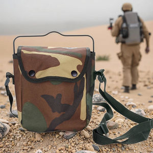 Offre Spéciale – Ensemble de Boîtes à Repas Tactiques Allemandes 1,5 L – Boîte à Lunch Portable en Métal pour Survie en Plein Air - Product Image 2