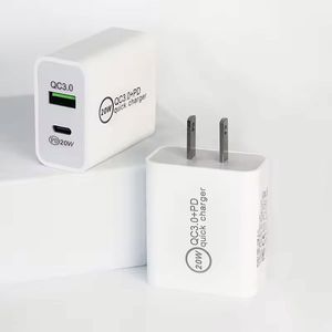 EU US <b>PLUG</b> 20W Quick Phone Charger Best QC 3.0 Universal <b>Usb</b> + Type <b>C</b> Wall Charger Adapter - Product Image 4