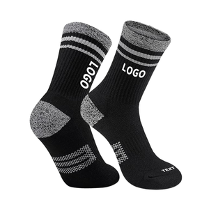 Empaquetado gratis Diseño de muestra gratis Personalice su propio logotipo <span class=keywords><strong>Calcetines</strong></span> térmicos para deportes al aire libre Logotipo personalizado <span class=keywords><strong>Calcetines</strong></span> de lana con cojín de rizo completo - Product Image 2