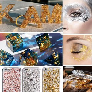 Nail Decor Métallique Feuille D'or Autocollants DIY <span class=keywords><strong>French</strong></span> Nails Charm Foil <span class=keywords><strong>Manucure</strong></span> Accessoires - Product Image 2