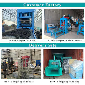 100-200t basınç hidrolik tipi hindistan cevizi küp kömür Shisha barbekü briket yapma makinesi ürün hattı - Product Image 4