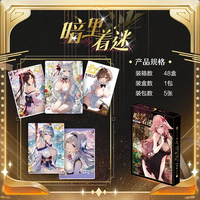 JR Wholesale Puretly Fascinated Collection Card Rem Friren Yae Miko Hutao Booster Box Hot Sell Goddess Story Cards Made Paper
