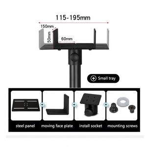 Support de haut-parleur LKT-608 pour enceintes de 3, 4, 5, 6, 7 et 8 pouces, support de moniteur professionnel, fabricant spécialisé - Product Image 5