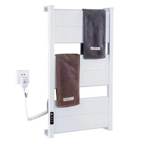 Porte-serviettes thermostatique prérempli Porte-serviettes chauffant électrique à écran <span class=keywords><strong>plat</strong></span> pour salle de bain - Product Image 3