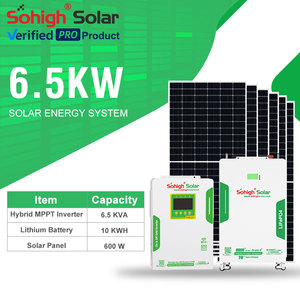 Kit Solare Ibrido Sostenibile da 3kw 5kw 10kw 12kw per Uso Domestico, Sistema di Alimentazione Solare Residenziale - Product Image 3