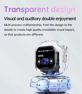 Audífonos Deportivos In-Ear <span class=keywords><strong>Air</strong></span> <span class=keywords><strong>Max</strong></span> Inalámbricos con Chipset JL, Micrófono Estéreo, Bajos, TWS, Pantalla Táctil Digital - Product Image 3