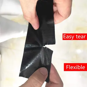Rubber Glue Heavy Duty Waterproof Branded Strong Adhesive Silver Fabric Floor Cloth Duct Tape