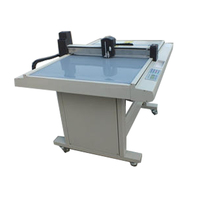 Plotter cortador Digital plano preciso de velocidad rápida 6090 para máquina cortadora de muestras planas de papel de etiqueta de cartón