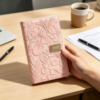Agendas et carnets de planification hebdomadaire en cuir, personnalisables, impression sur mesure pour filles, vente en gros Chine 2027