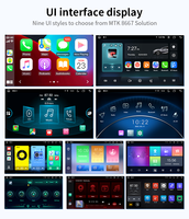 KLYDE KD-7110 Sistema Android 15 PX5 4G 64G Reproductor Multimedia para Auto con GPS, OBD2, Amplificador RGB y Navegación para MINI COOPER 2006-2013