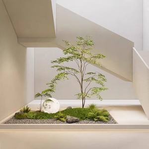 人造南天竹绿植别墅庭院楼梯鸡爪枫景观装饰摆件 - Product Image 5