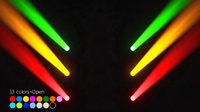 Projecteur Beam Moving Head 380W avec double disque de prismes superposés, 13 couleurs, DMX512, activé par le son, pour scène, mariage, DJ