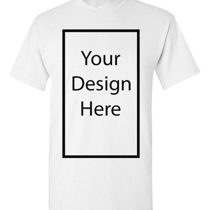 Personalized Men's 100% Cotton T-Shirt Custom Logo Sublimation <b>Transfer</b> Short Sleeve Regular Fit Breathable Quick Dry - Product Image 4