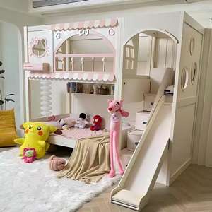 <span class=keywords><strong>Lit</strong></span> superposé princesse écologique le plus vendu avec baldaquin, mobilier de chambre de luxe pour filles, <span class=keywords><strong>lit</strong></span> de rangement gain de place pour l'école et l'appartement - Product Image 3