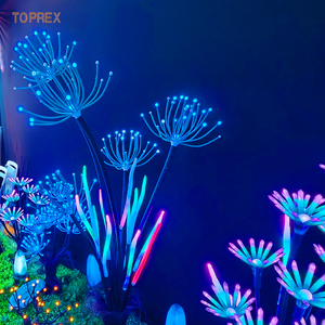 Décoration de jardin magique sur le thème d'Avatar, éléments paysagers bioluminescents pour un parc forestier immersif et un festival nocturne interactif - Product Image 2
