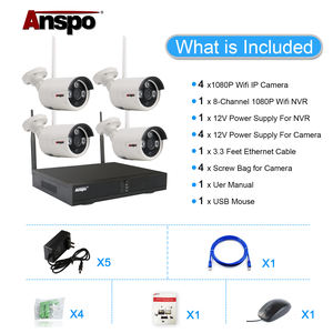 Offre Spéciale 4ch 2MP 1080p système de sécurité sans fil étanche WiFi caméra NVR kit - Product Image 3