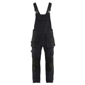 BLAKLADER - 262016459900D116 Bib <b>overalls</b> 4-way stretch <b>Black</b> - EAN 7330509908983 WORK <b>OVERALLS</b> - Product Image 1