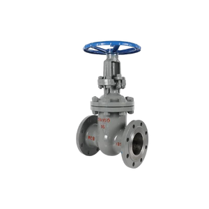 Grote diameter hoogtemperatuur olie koolstofstaal WCB-lichaam CE-gecertificeerde schuifklep DN300/12 inch geflangeerd handbediende massieve wigklasse - Product Image 3