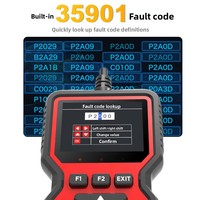 Escáner OBD Universal ELM327, Herramienta de Diagnóstico de Automóviles OBD2, Instrumento de Diagnóstico de Fallas Eléctricas con Prueba de Batería y Decodificación