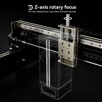 ATOMSTACK S40 X40 Pro A40 Max 210W Lasergravurmaschine, Einstellbar auf 24W/48W, Mit Panzerkette, CNC-Metallfräsmaschine zum Holzschneiden