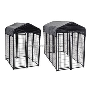 Fácil de instalar American Metal <span class=keywords><strong>Dog</strong></span> Kennel Outdoor Big <span class=keywords><strong>Dog</strong></span> Cage Pet Playpen - Product Image 2
