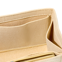 Organizer Tas Mini Ramah Lingkungan dari Bahan Felt yang Dapat Disesuaikan, Sisipan Organizer Tas Felt, Kantong Penyimpanan Dalam