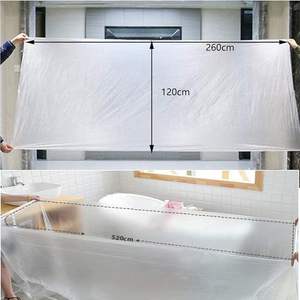 Housse de baignoire jetable grande taille 102 "(L) * 47" (W) Convient pour une utilisation dans une baignoire 99% (102x47 pouces) - Product Image 5