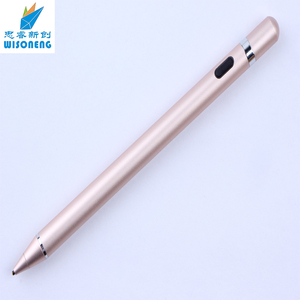 De calidad superior <span class=keywords><strong>blanco</strong></span> electromagnética lápiz para pantalla táctil capacitiva activo pen - Product Image 2