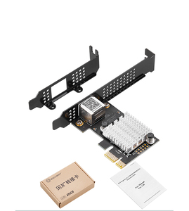 อะแดปเตอร์อีเธอร์เน็ตกิกะบิตแบบพอร์ตเดียว RJ45 2.5GbE PCIe 2.5G แบบติดตั้งภายใน ชิปเซ็ต Realtek 8125 รองรับ PXE WOL สำหรับเดสก์ท็อปเซิร์ฟเวอร์ - Product Image 6