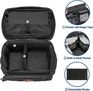 Free Sample Durable Private Label Professional <b>Medical</b> First Aid <b>Bag</b> Made in a Factory for Outdoor <b>Travel</b> - Product Image 5