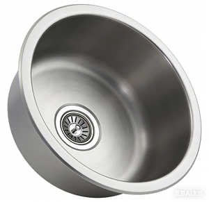 Bol unique Nano 304 <span class=keywords><strong>Petit</strong></span> évier rond en acier inoxydable - Product Image 4