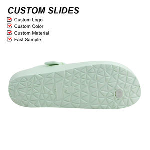 OLICOM Logo personnalisé Nouvelles <span class=keywords><strong>tongs</strong></span> en EVA en gros Couleur unie Sandales plates et <span class=keywords><strong>tongs</strong></span> de haute qualité pour femmes et hommes - Product Image 2