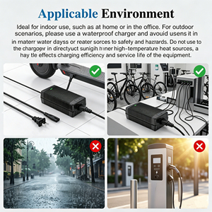 Chargeur de batterie intelligent 36V XLR 3 broches 42V 2A pour batterie Phylion pour vélo électrique/Gitane/<span class=keywords><strong>La</strong></span> Poste-E-Cargo Prise EU/US Certifié CE/FCC - Product Image 3