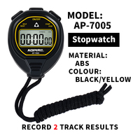 Klassische elektronische Handheld LCD Chronograph Sport Stoppuhr Timer Countdown-Funktion Stoppuhr Stoppuhr