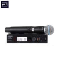 Ensemble de microphones sans fil dynamiques portatifs PAT ULXD4+Beta 58a+ULXD1 avec suppression du bruit
