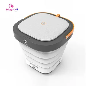 2020 Baru Model Portable 2 Kg Lipat Mesin Cuci Mini untuk Rumah Digunakan Dalam Saham