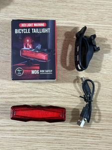 Luz trasera de bicicleta impermeable e intermitente JF, luz de advertencia portátil, compacta y giratoria para conducción nocturna - Product Image 6