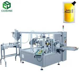 automatic premade pouch filling sealing machine capping machine