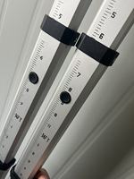 Tige de nivellement règle de tour 5 mètres d'épaisseur en alliage d'aluminium règle niveau échelle télescopique outil de mesure d'élévation