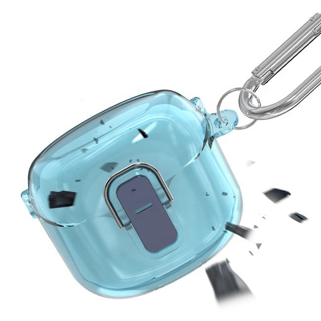 Clear Plastic Earphone Case for JBL Tune Flex Anti-lost