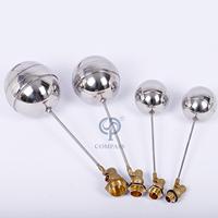 Vanne à flotteur industrielle en acier inoxydable 304 pour réservoir d'eau, 1/2 pouce, 3/4 pouce, 1 pouce, avec extrémités filetées BSPT NPT, vapeur