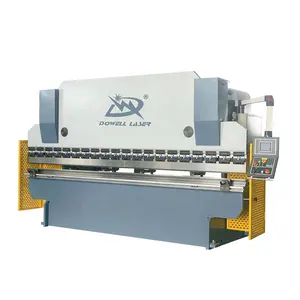 China Factory Cnc Stainless Sheet Metal Press Brake Bending Machine Hydraulic 100 200 ton Plate Bender Cheap