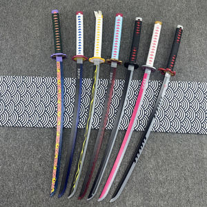 USB ricaricabile giocattolo luminoso spada cacciatrice demone un pezzo Zoro spada candeggina Ichigo Katana 104cm - Product Image 4