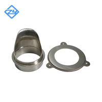 Installation facile, Buse de descente en bronze NH sans moyeu, finition nickel-bronze