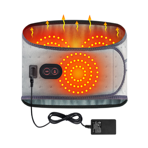 Elektrische Verwarming Lumbale Massage Riem Trillingen Warm Kompres Taille Massageapparaat Voor Onderrug Pijn Verlichting - Product Image 1