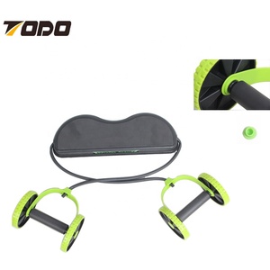 Fitness Equipment Abdomen <strong>Machine</strong> Abdominal Wheel REVOFLEX XTREME Muscle Training <strong>Body</strong> <strong>Building</strong> - Product Image 3