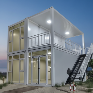 Casa Contenedor Moderna, Lujosa y Transpirable <span class=keywords><strong>de</strong></span> 20/40 Pies, Prefabricada, Aplicable como Escuela Móvil, Cocina u Oficina - Product Image 1