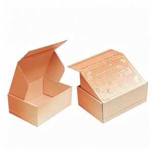 FX Eco Friendly Zipper Tear Strip Mailer Box Kraft Corrugated Case Four-Color Printed for Subscription Gift Parcels Wholesale - Product Image 2