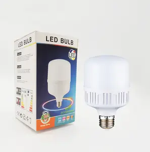 المورد OEM الألومنيوم AC85-265V E27 B22 5 واط 10 واط 15 واط 20 واط 25 واط 32 واط 38 واط 50 واط LED T لمبات