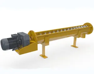 Grain Cement Sand Powder Concrete Conveying Machine Tube Or U Shape Auger Screw Conveyor